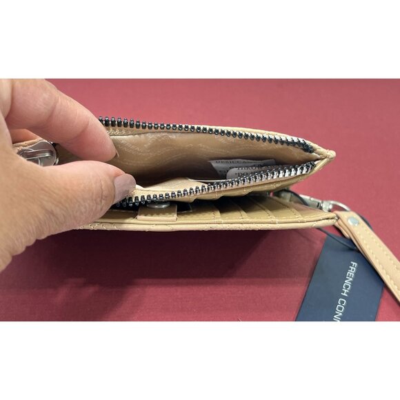French Connection - Wristlet Wallet - Tan - Picture 9 of 13